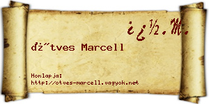 Ötves Marcell névjegykártya